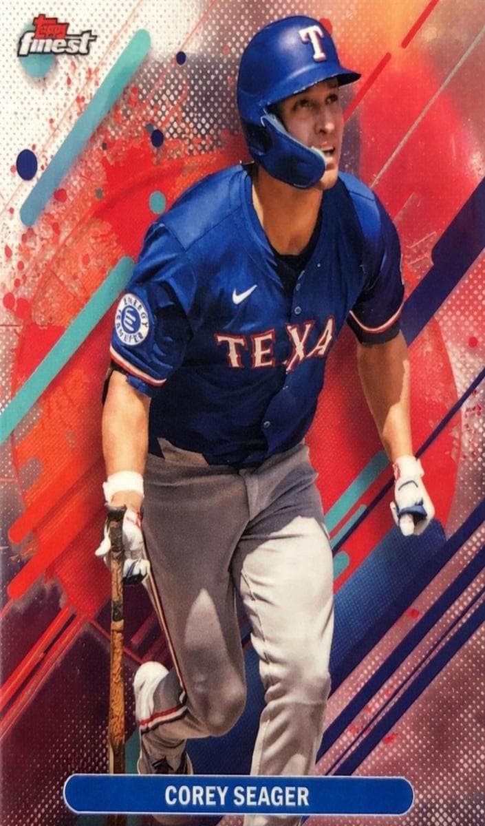 Corey Seager 2025 topps Topps Finest