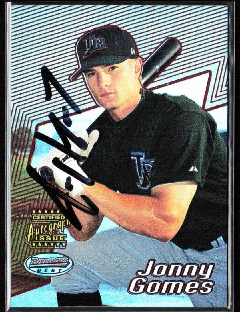 Jonny Gomes 2002 bowman Bowman's Best