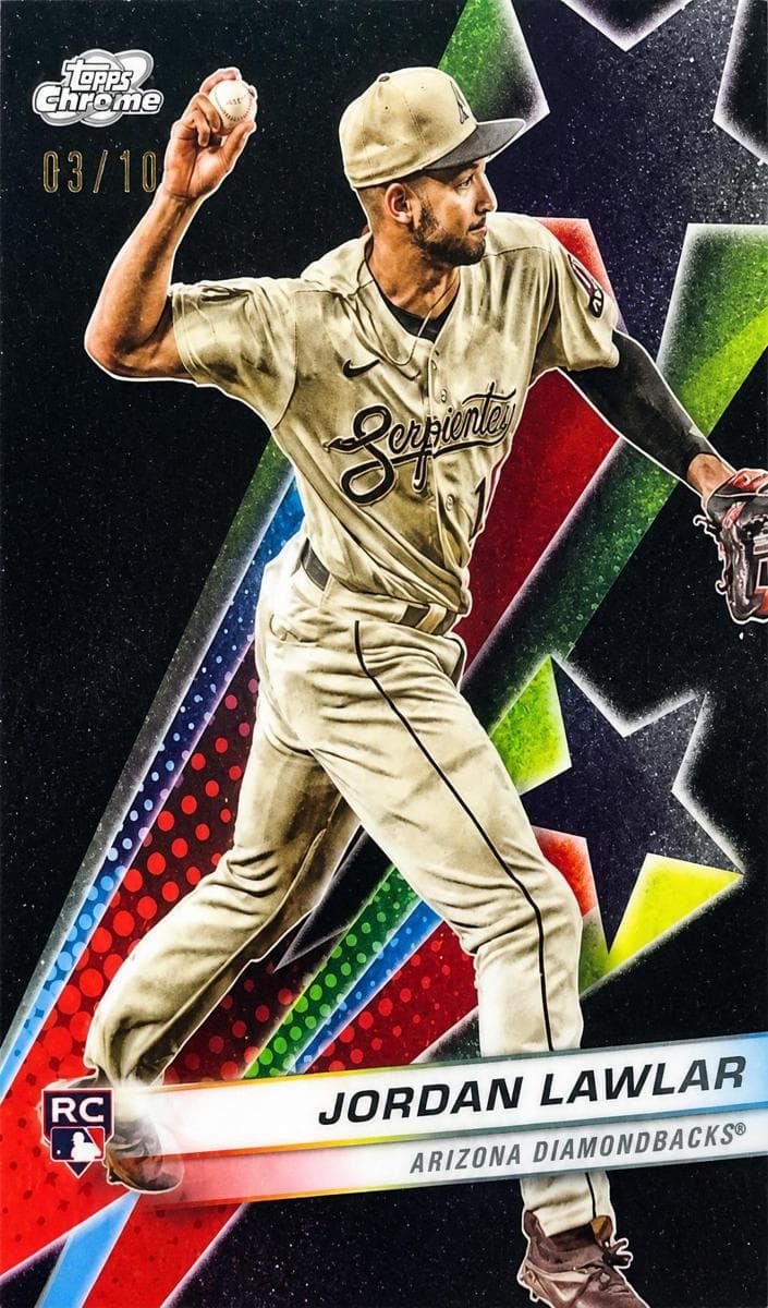Jordan Lawlar 2024 topps Topps Cosmic Chrome