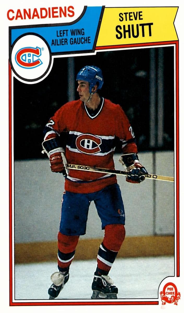 Steve Shutt 1983 topps O-Pee-Chee