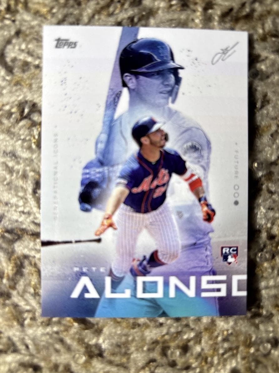 Pete Alonso 2019 topps Topps Heritage