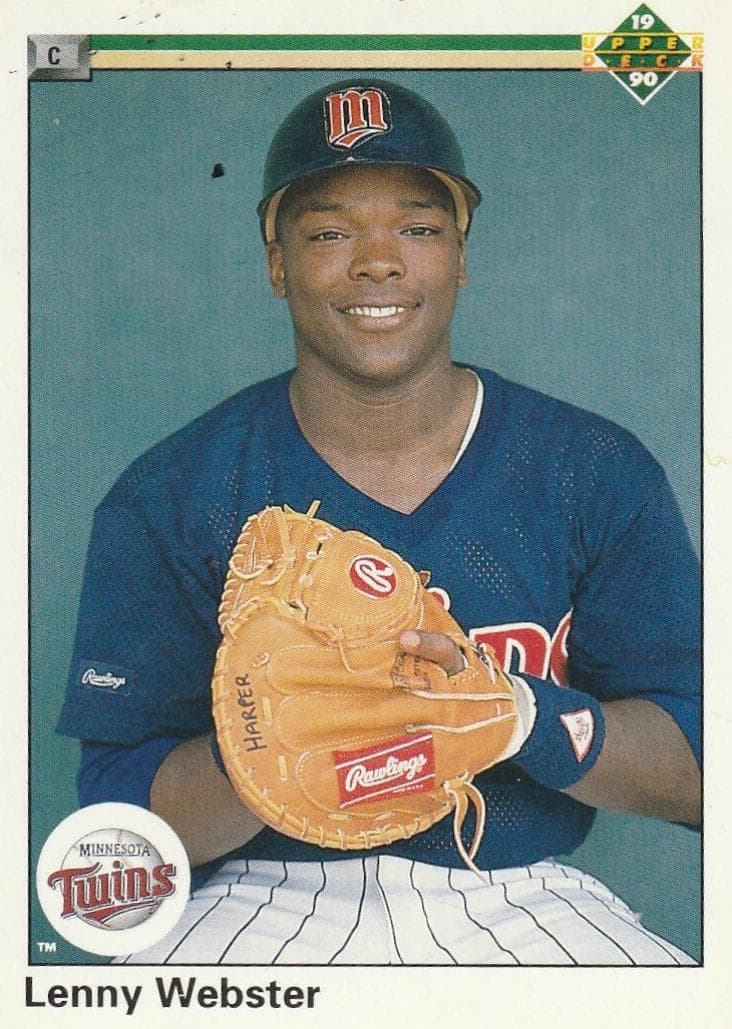 Lenny Webster 1990 upper-deck Upper Deck