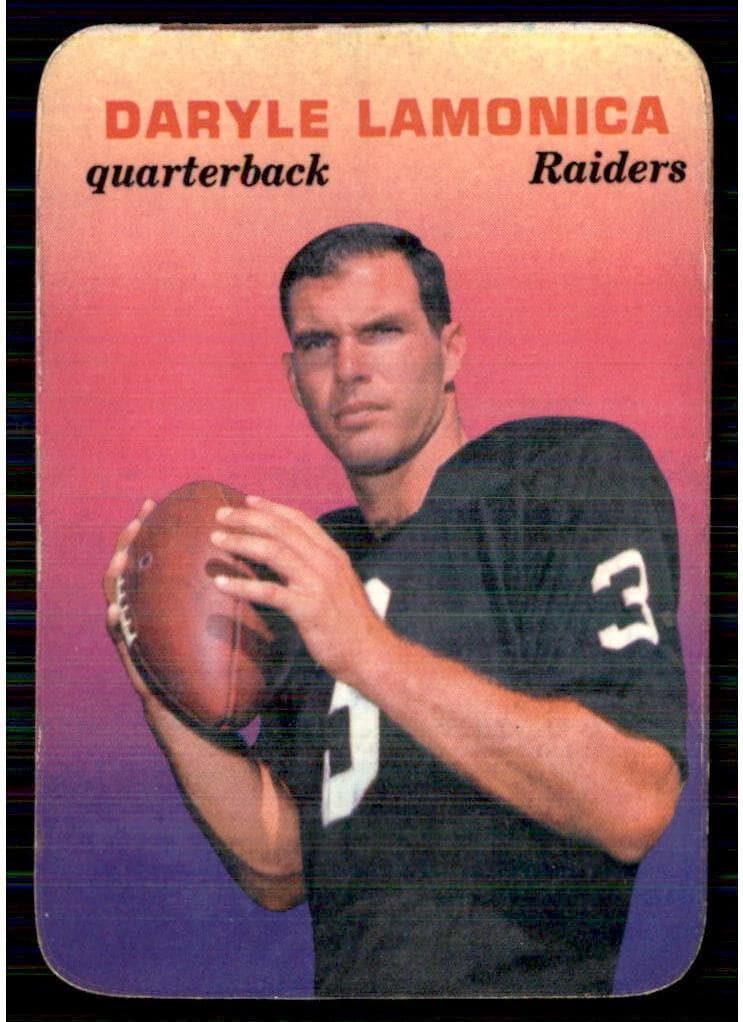 Daryle Lamonica 1970 topps Super Glossy
