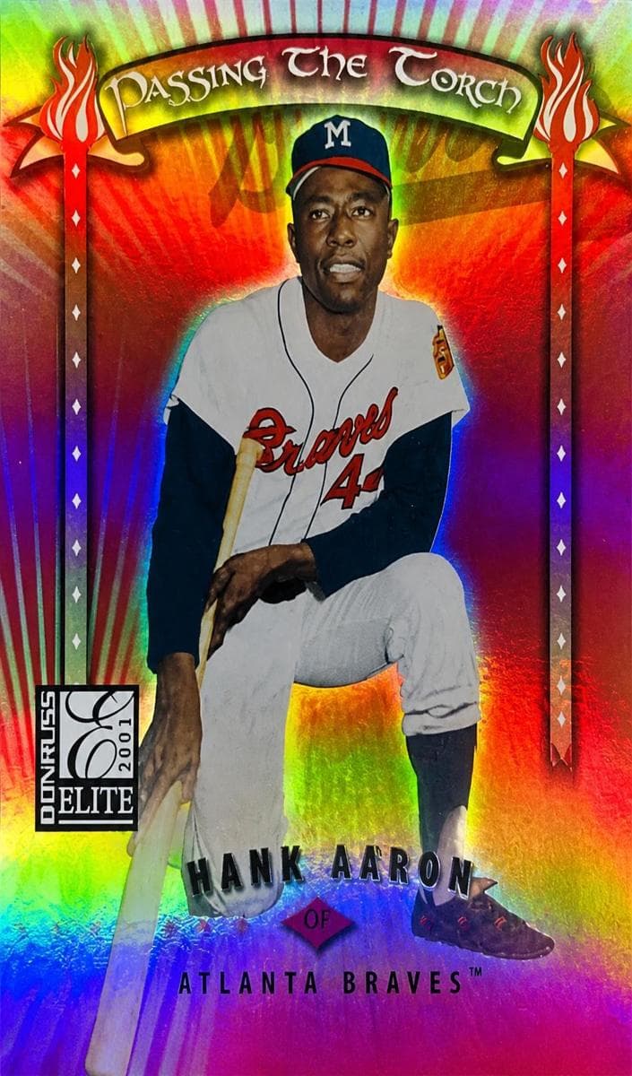 Hank Aaron / Andruw Jones #PT-21