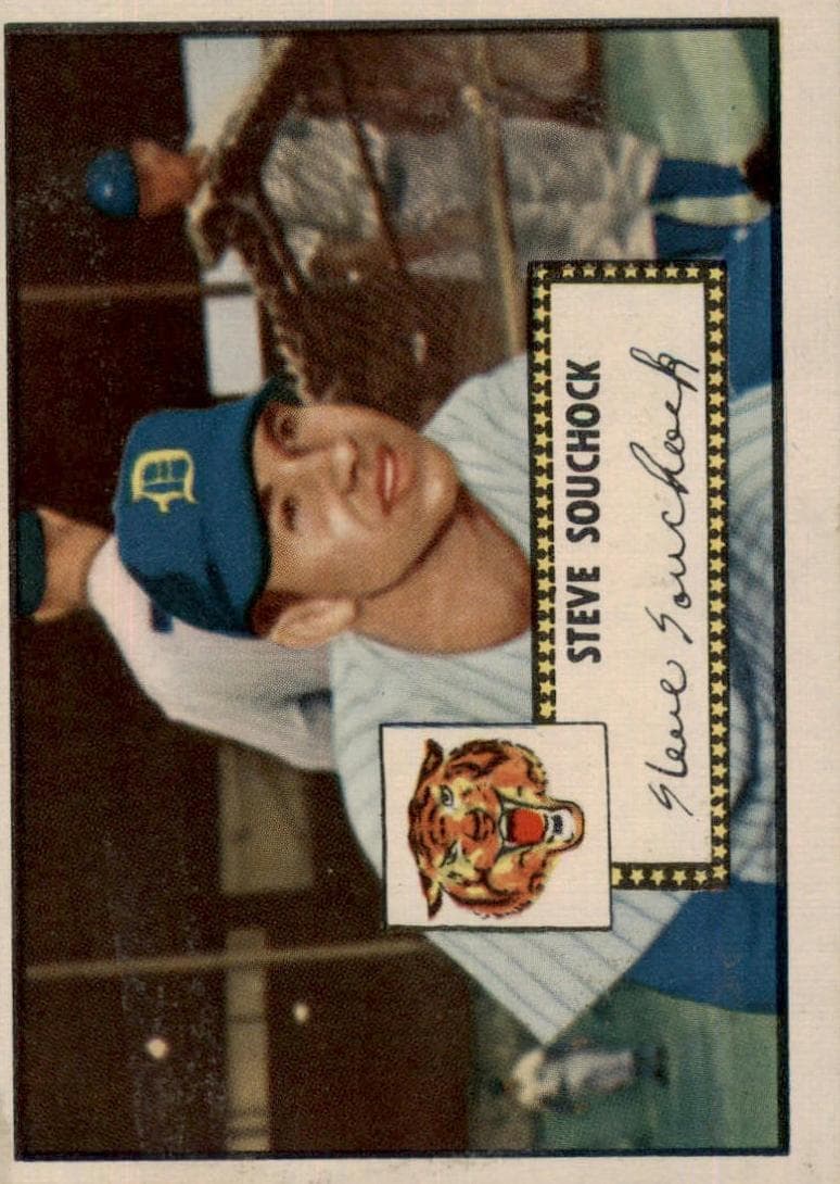 Steve Souchock 1952 topps Topps