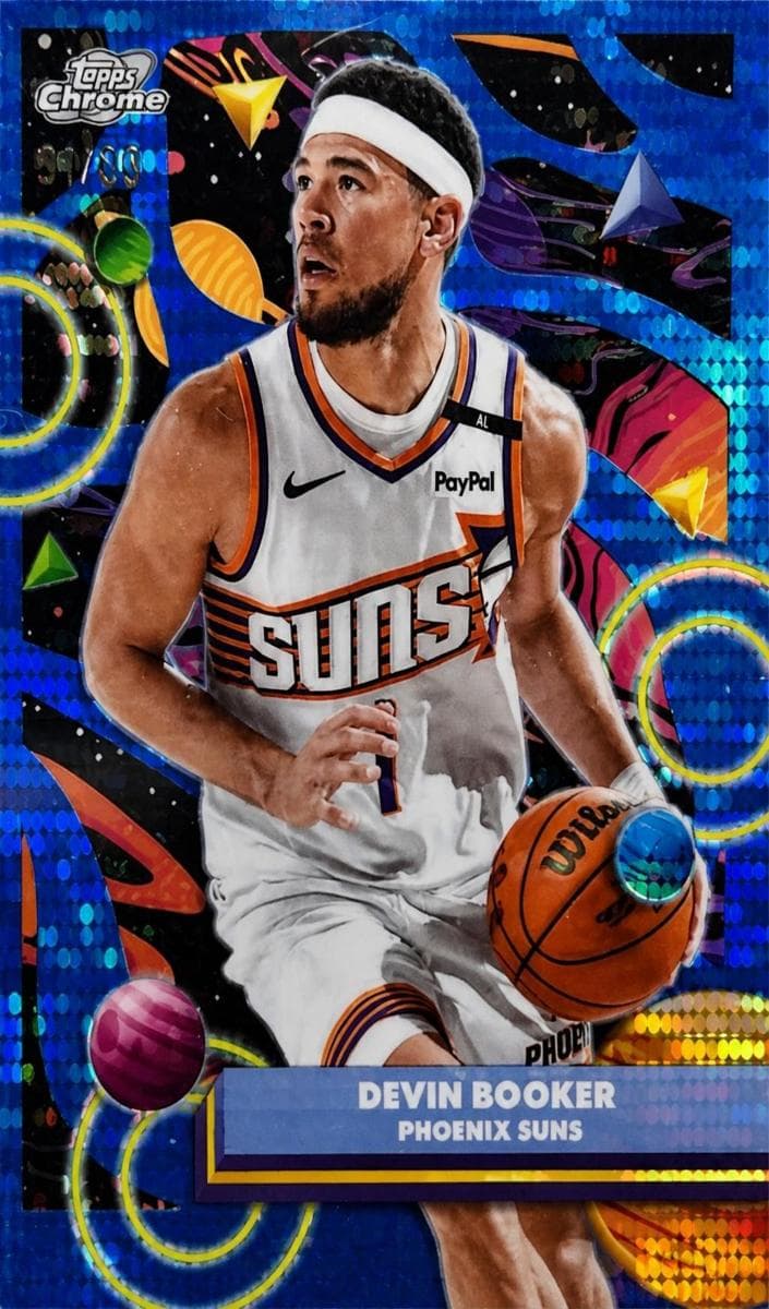 Devin Booker 2025 topps Topps Cosmic Chrome