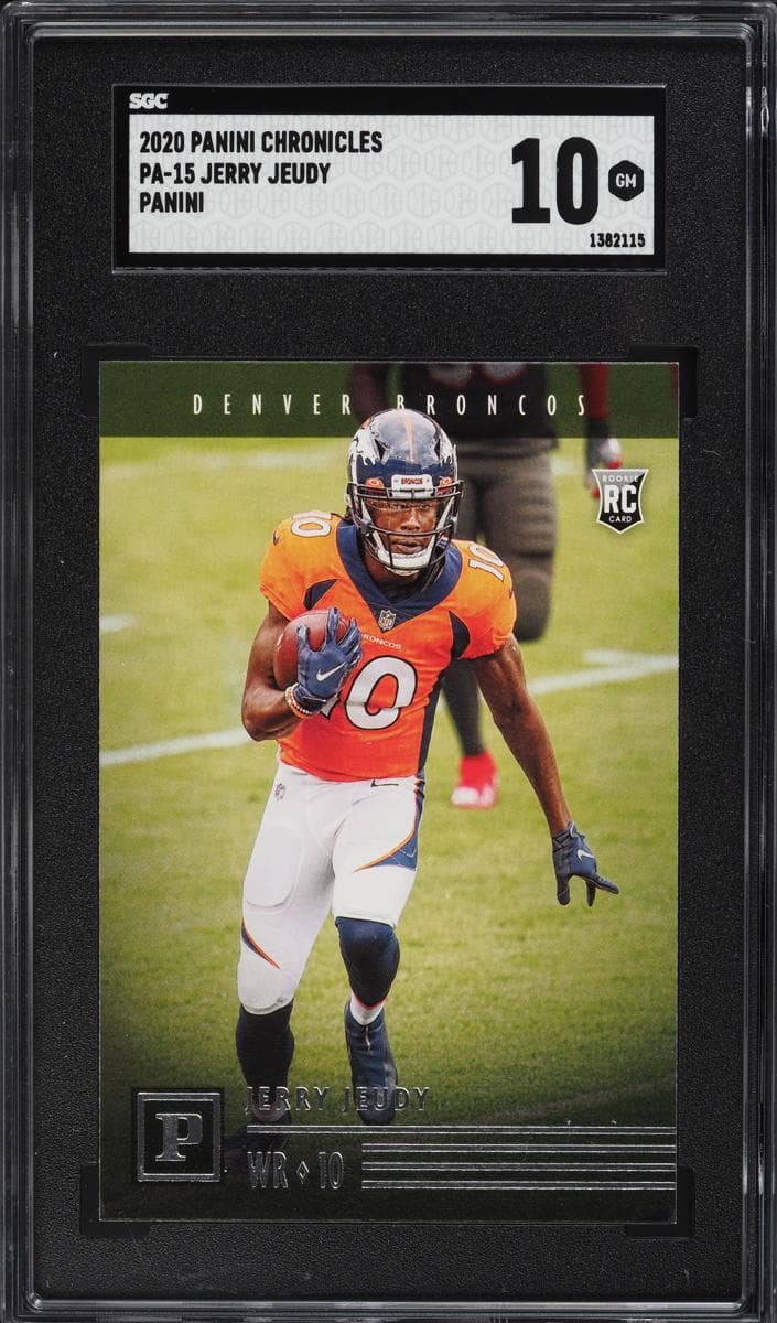 Jerry Jeudy 2020 panini Panini Chronicles