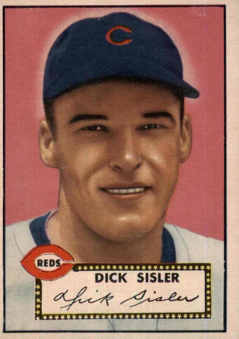 Dick Sisler 1952 topps Topps