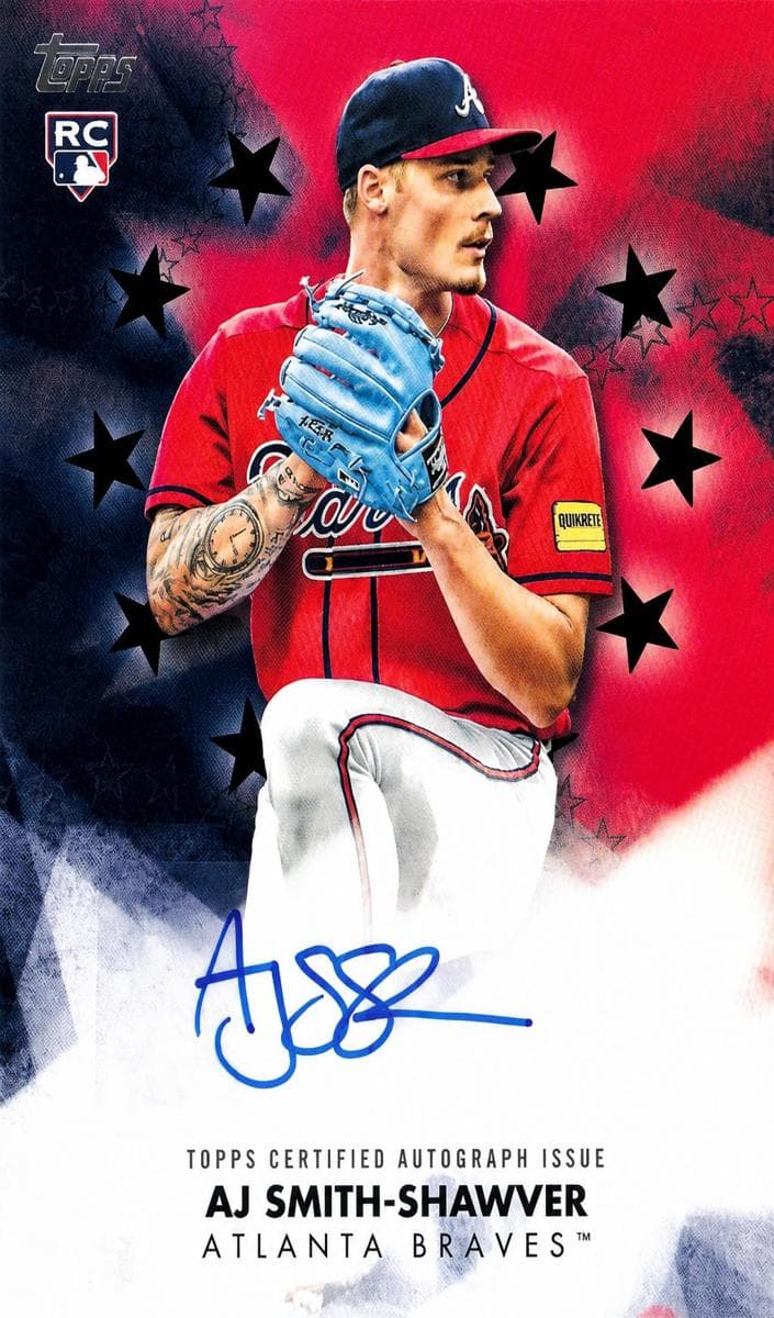 AJ Smith-Shawver 2024 topps Topps