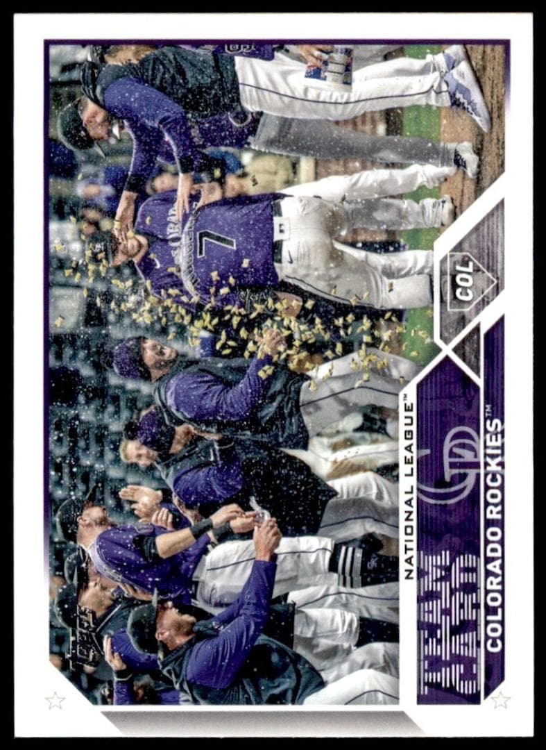Colorado Rockies trading card