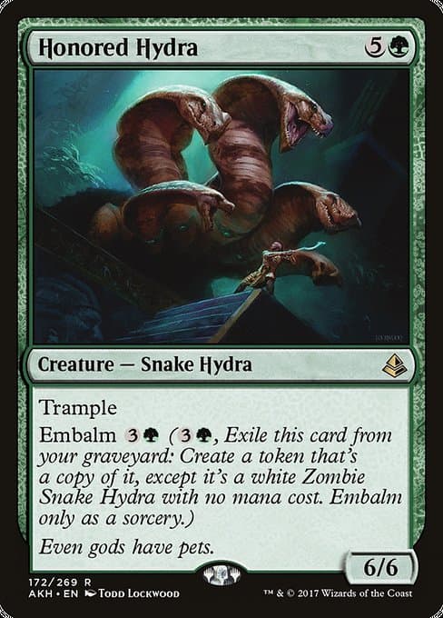Honored Hydra 2017 Magic: The Gathering Amonkhet