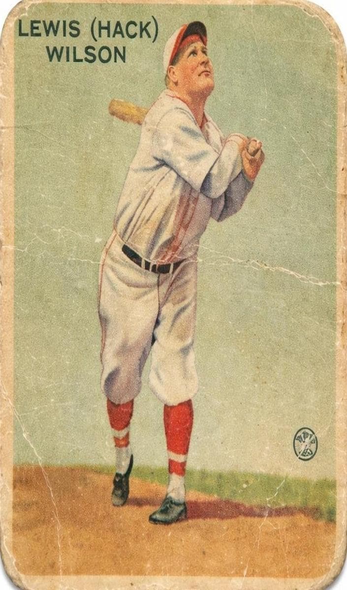 Lewis “Hack” Wilson 1933 unknown Goudey