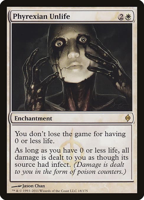Phyrexian Unlife 2011 Magic: The Gathering New Phyrexia