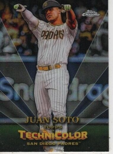 Juan Soto 2023 topps Topps Chrome