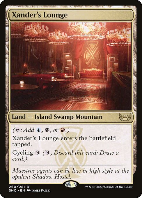 Xander's Lounge 2022 Magic: The Gathering Streets of New Capenna Borderless