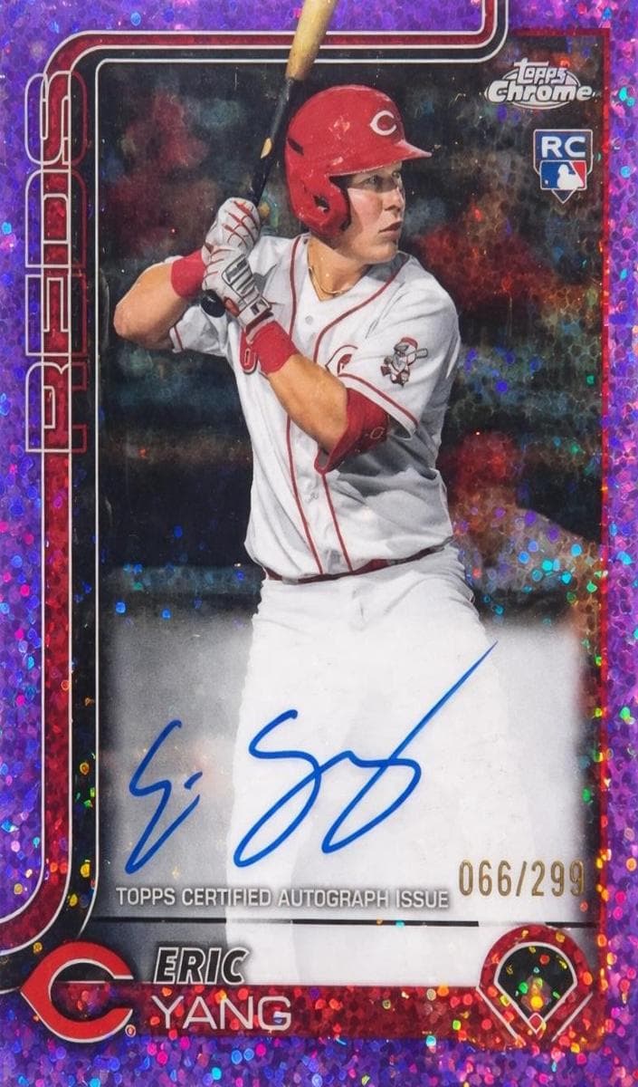 Eric Yang trading card