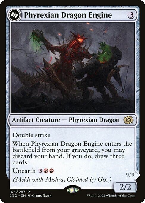 Phyrexian Dragon Engine 2022 Magic: The Gathering Brother's War
