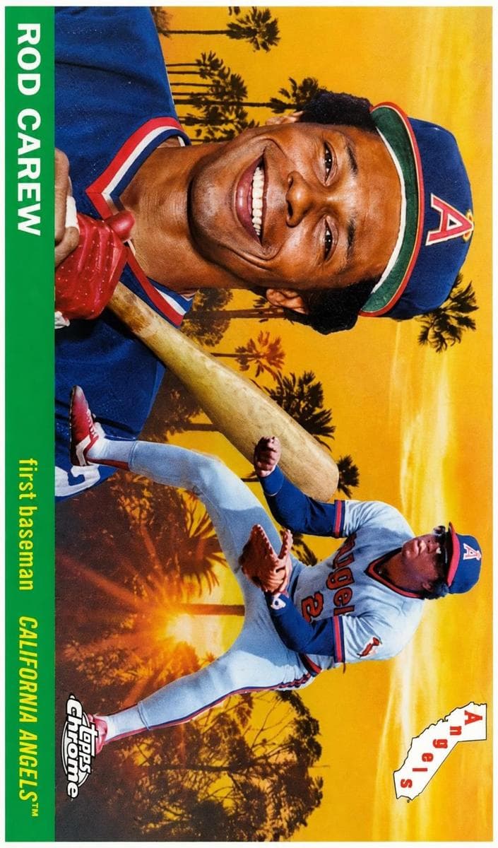 Rod Carew 2025 topps Topps Chrome Platinum
