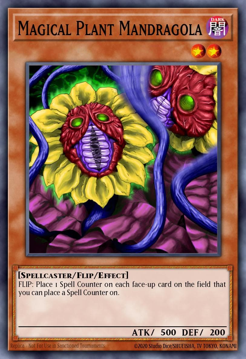 Magical Plant Mandragola #SDSC-EN012