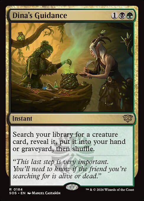 Dina's Guidance 2026 Magic: The Gathering Secrets of Strixhaven