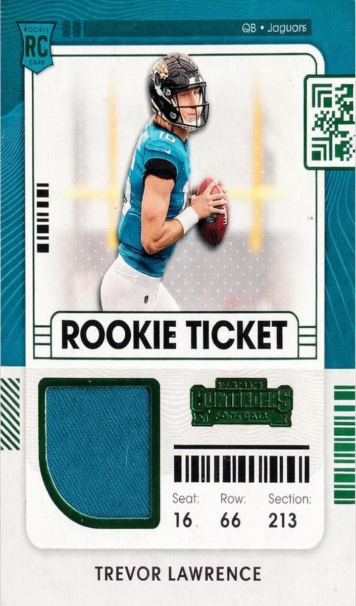 Trevor Lawrence 2021 panini Panini Contenders
