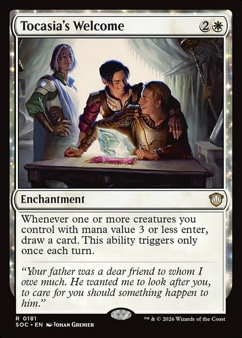 Tocasia's Welcome 2025 Magic: The Gathering Tarkir: Dragonstorm Commander