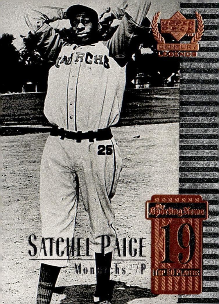 Satchel Paige 1999 upper-deck Upper Deck Century Legends