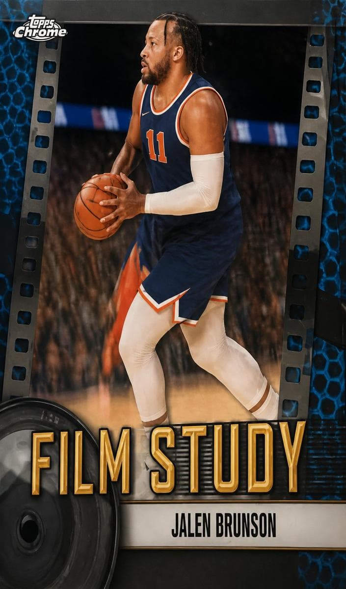 Jalen Brunson 2024 topps Topps Chrome