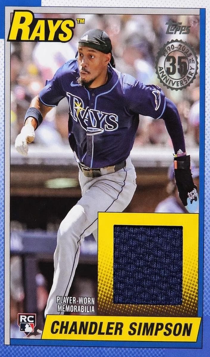 Chandler Simpson 2025 topps Topps Update