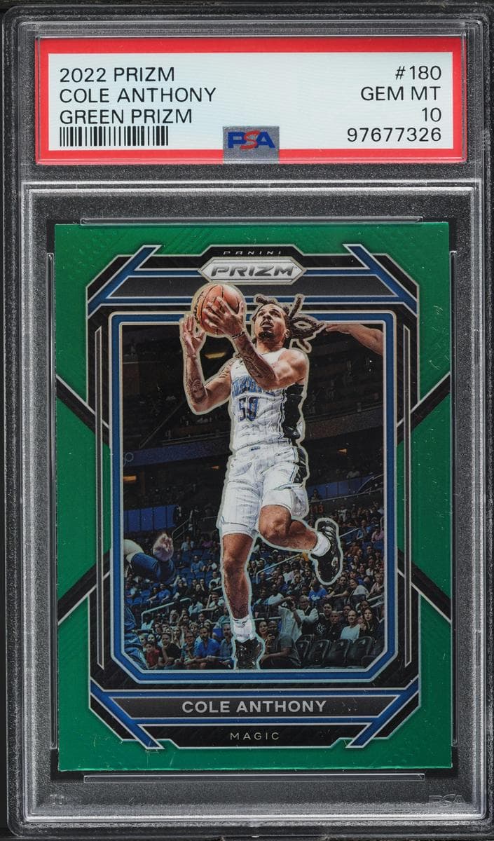 Cole Anthony 2022 panini Panini Prizm