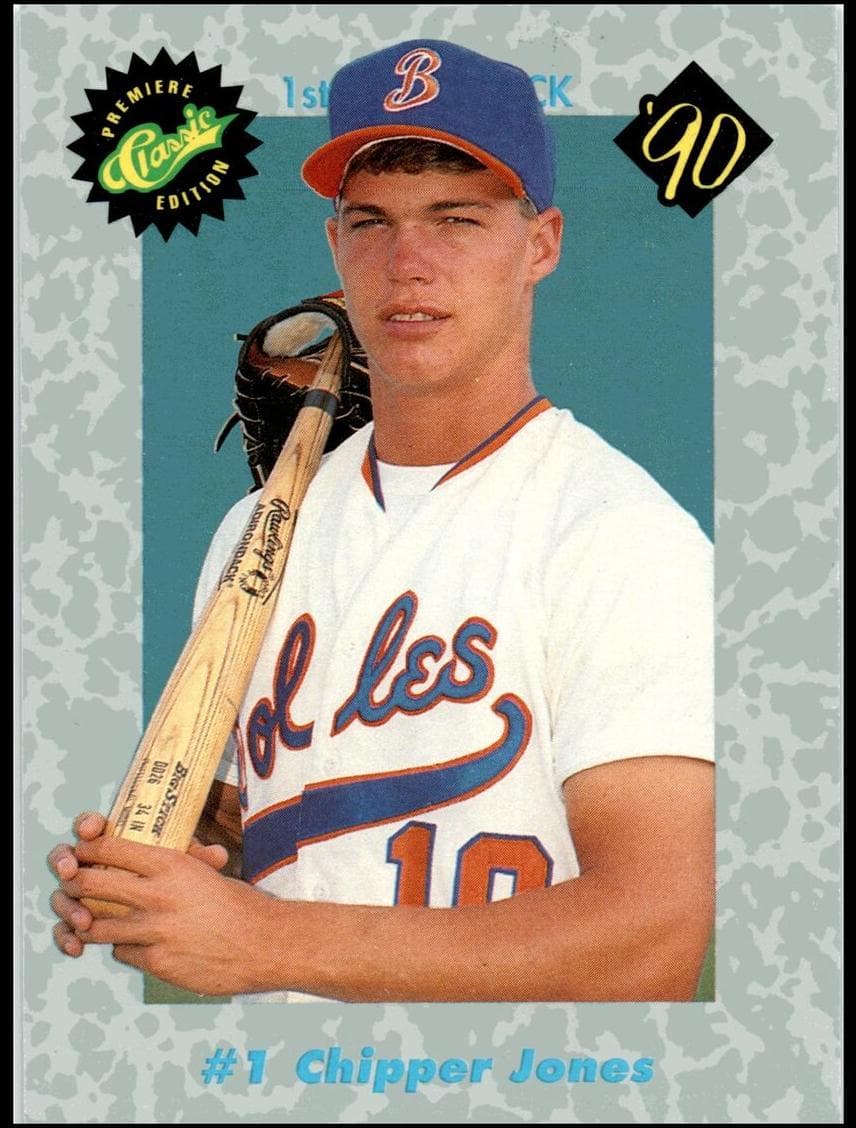 Chipper Jones 1990 unknown