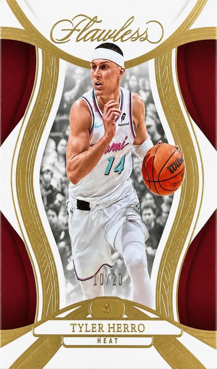 Tyler Herro 2024 panini Panini Flawless