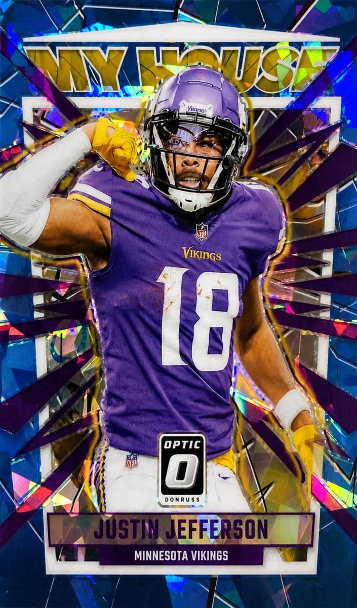 Justin Jefferson 2023 panini Donruss Optic