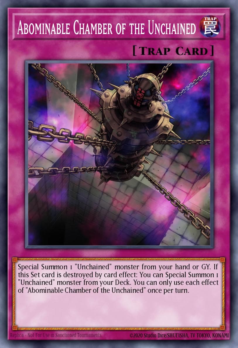 Abominable Chamber of the Unchained 2019 Yu-Gi-Oh!