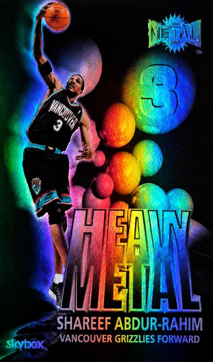 Shareef Abdur-Rahim 1999 unknown Metal