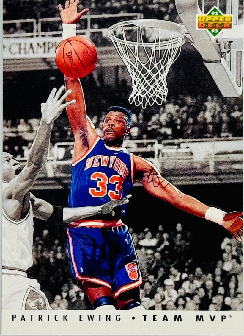 Patrick Ewing 1992 upper-deck Upper Deck