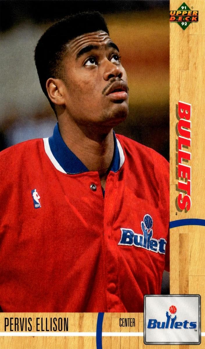 Pervis Ellison 1991 upper-deck Upper Deck