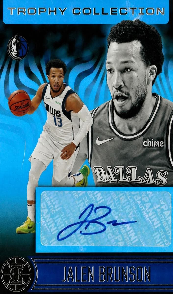 Jalen Brunson 2020 panini
