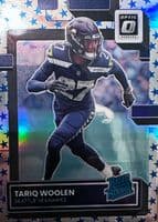 Tariq Woolen trading card