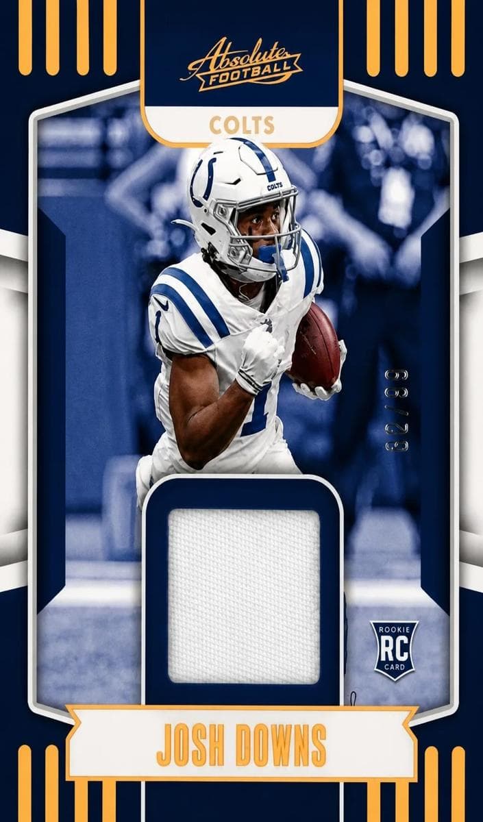 Josh Downs 2023 panini Panini Absolute