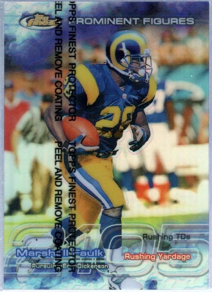 Marshall Faulk 1999 unknown Finest