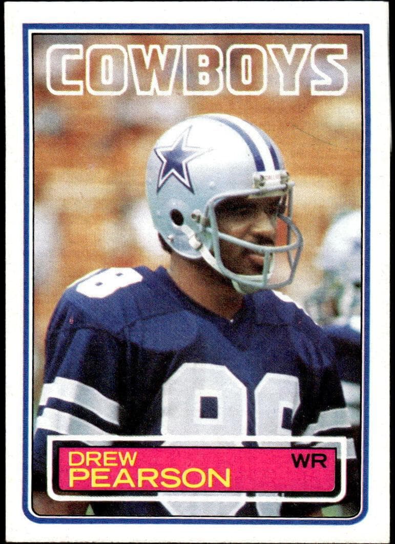 Drew Pearson 1983 topps