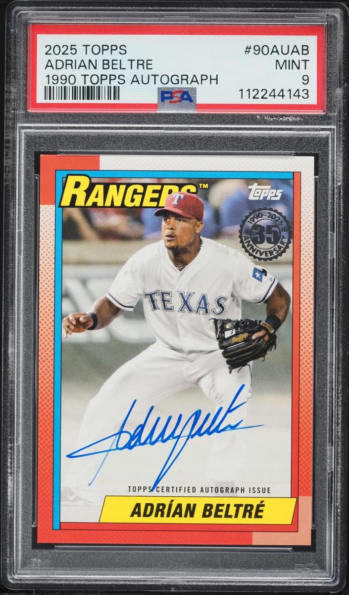 Adrian Beltre #90AU-AB