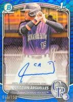 Cristian Arguelles trading card