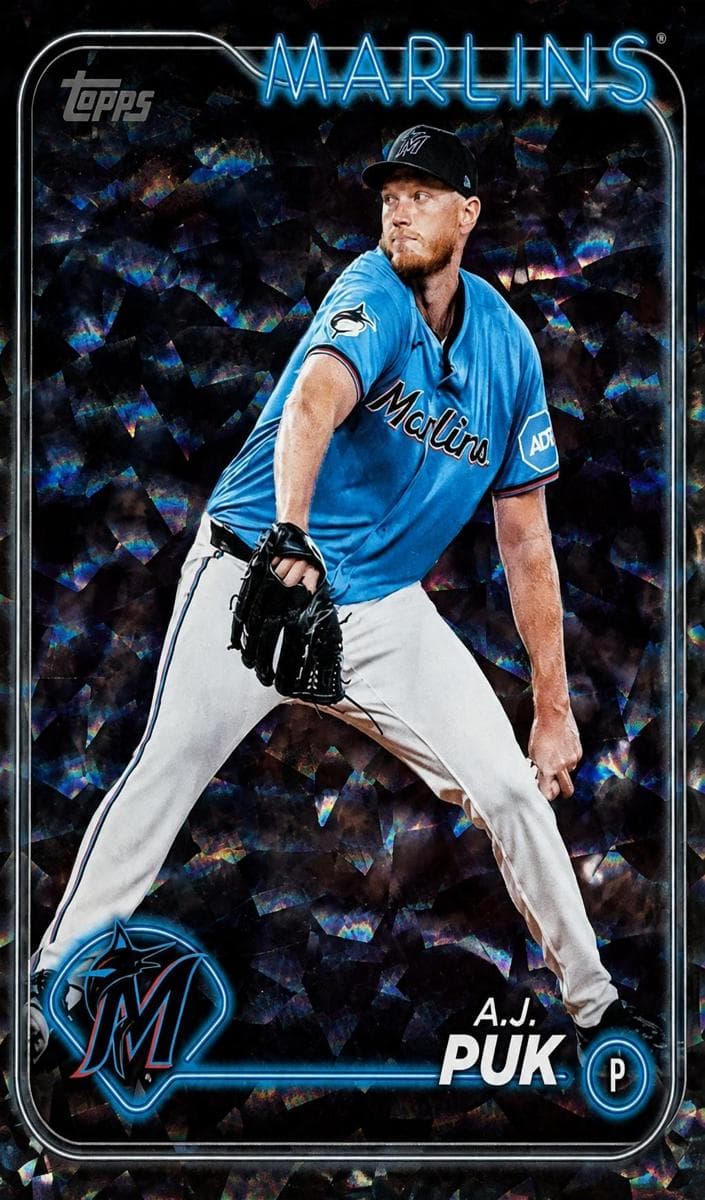A.J. Puk 2024 topps Topps Update