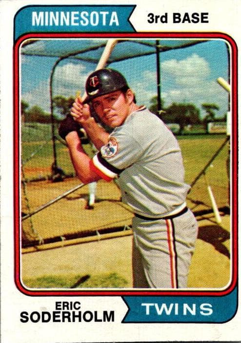 Eric Soderholm 1974 topps Topps