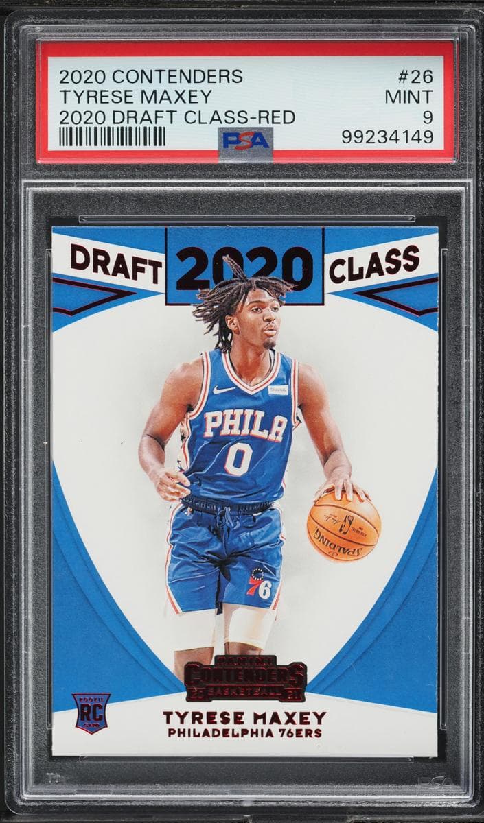 Tyrese Maxey 2020 panini Panini Contenders