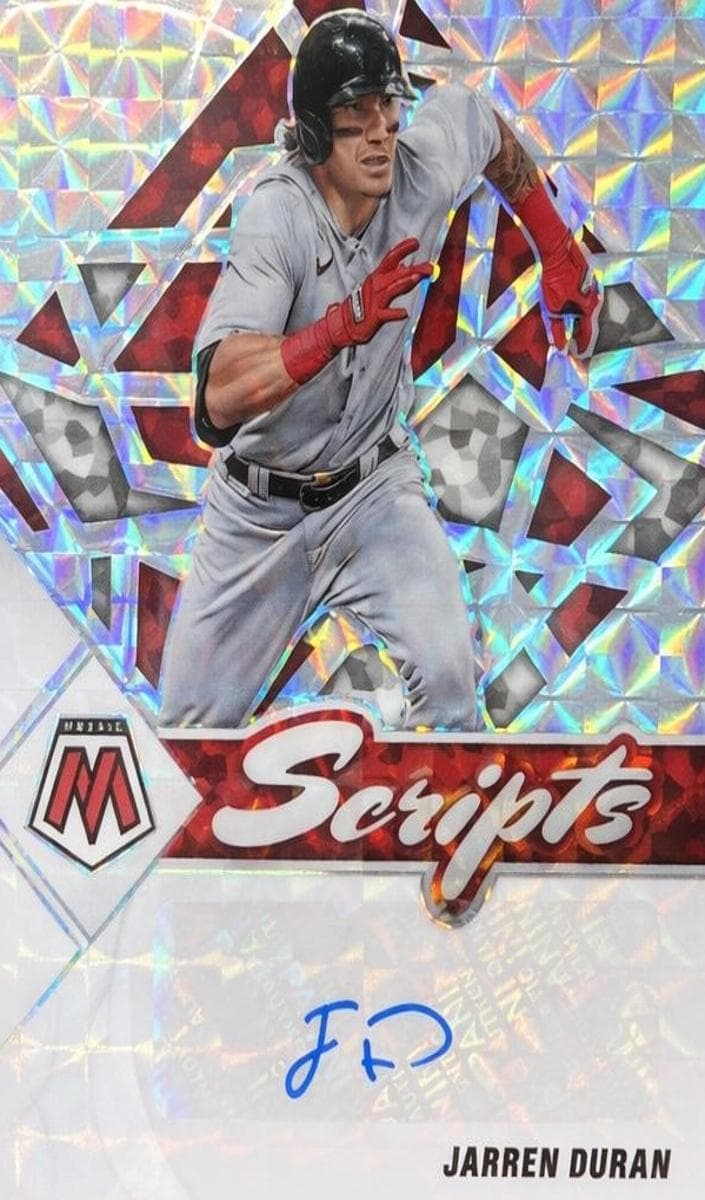 Jarren Duran 2022 panini Panini Mosaic