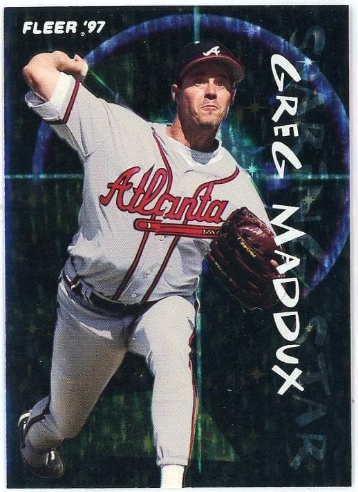 Greg Maddux 1997 fleer