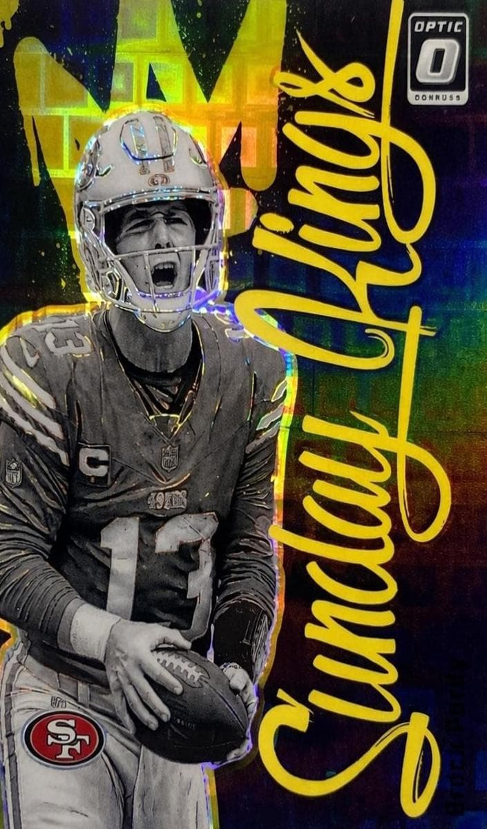Bo Nix 2024 panini Panini Donruss Optic